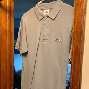 Lacoste Men's Gray Polo Shirt NWOT